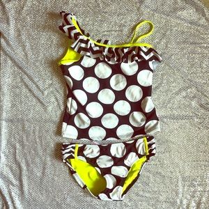 Girls 2 piece swim